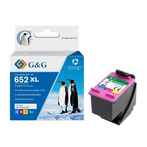 CARTOUCHE COULEUR HP 652XL ADAPTABLE