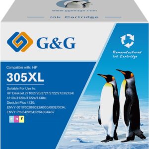 CARTOUCHE COULEUR HP 305XL ADAPTABLE